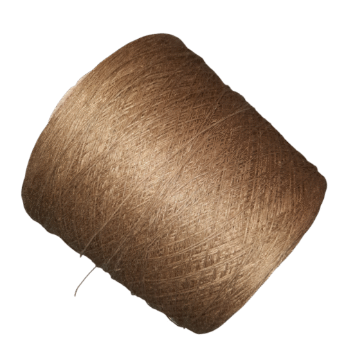 Linane niit/lõim nr. 25,8/6 4300 m/kg - kuldne khaki