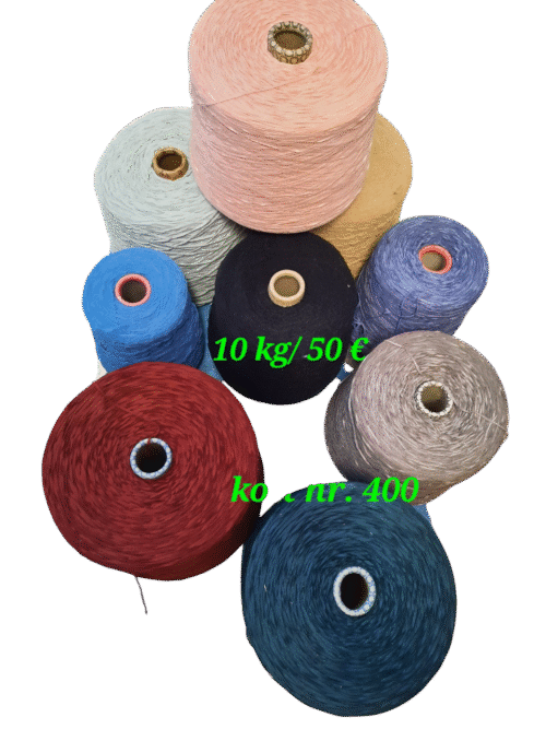 10 kg kott paellõngad- kott nr. 400