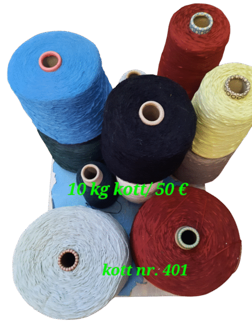 10 kg kott paellõngad- kott nr. 401