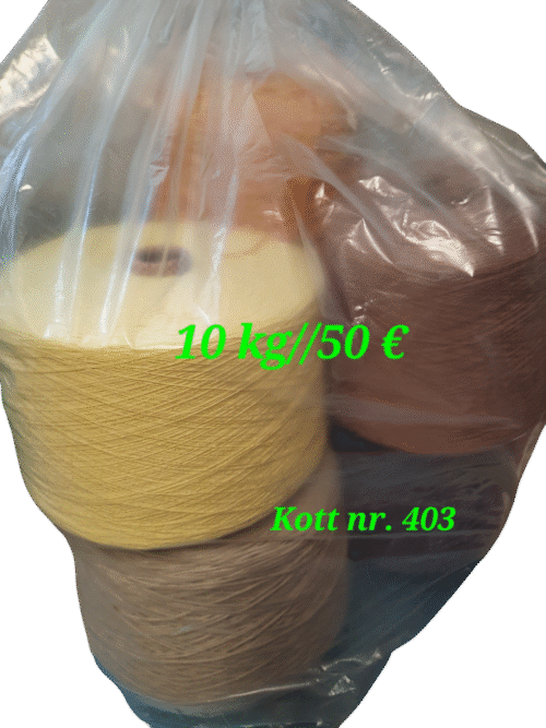 10 kg kott Itaalia lõngad – kott nr. 403