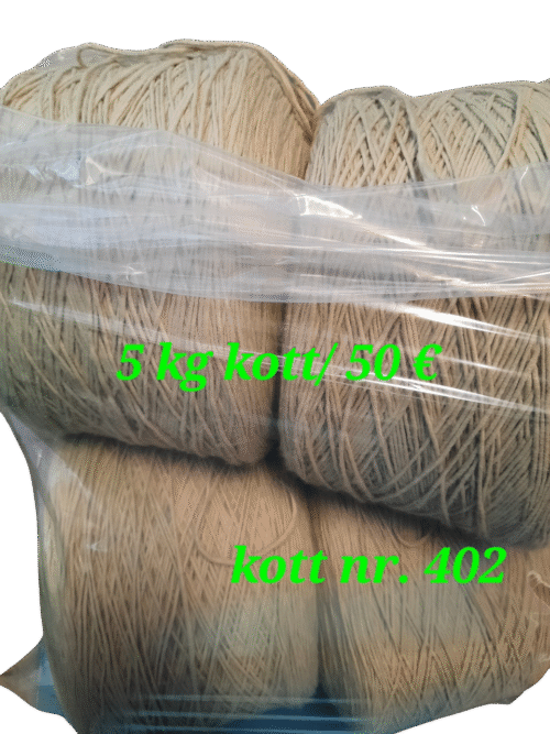 5 kg kott AKRÜÜLLÕNG- kott nr. 402