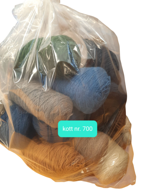 10 kg kott villane vaibalõng/sokilõng- kott nr. 700