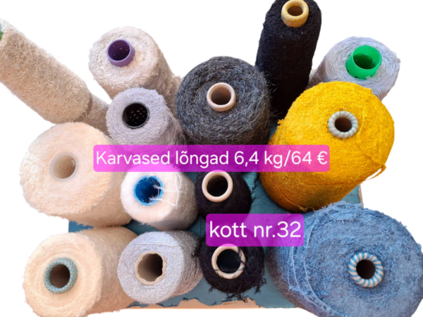 6,4 kg efektlõngad kott 32-Photoroom Karvased efektlõngad 6,4 kg – kott nr. 32