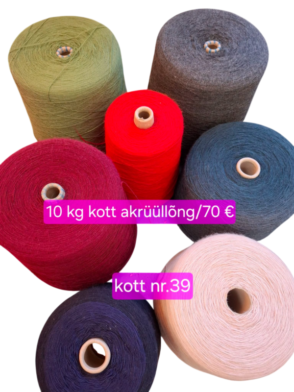 Akrüüllõng 10 kg – kott nr.39