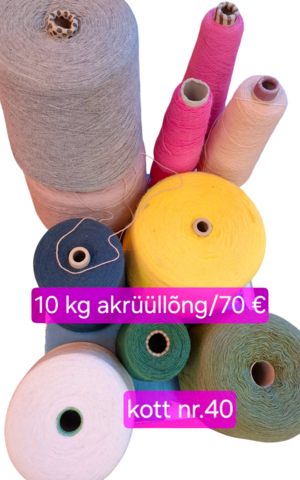 akrüül kott 40-Photoroom Akrüüllõng 10 kg – kott nr.40