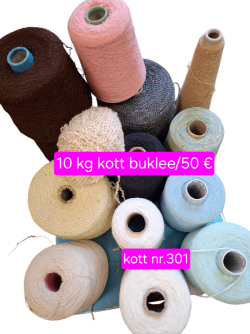 buklee 301-Photoroom Bukleelõngad 10 kg – kott nr. 301
