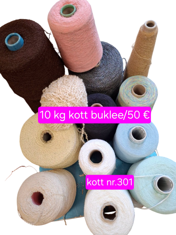 buklee 301-Photoroom Bukleelõngad 10 kg – kott nr. 301