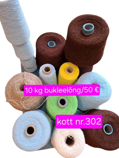 buklee 302-Photoroom Bukleelõngad 10 kg – kott nr. 302