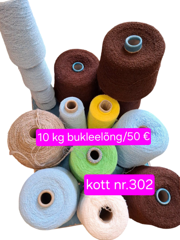 buklee 302-Photoroom Bukleelõngad 10 kg – kott nr. 302