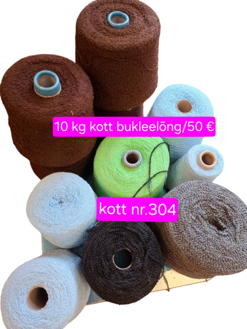 buklee 304-Photoroom Bukleelõngad 10 kg – kott nr. 304