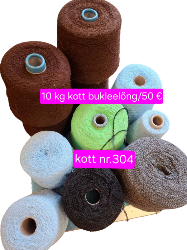 buklee 304-Photoroom Bukleelõngad 10 kg – kott nr. 304