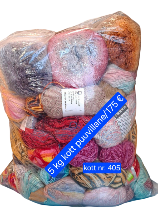 üleminek-Photoroom Puuvillane heegelniit /lõng 5 kg kott- kott nr. 405